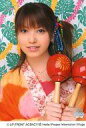 【中古】生写真(ハロプロ)/アイドル/メロン記念日 メロン記念日/柴田あゆみ/バストアップ・衣装ピンク・花柄・両手マラカス・背景緑・ポストカードサイズ/Alo-Hello