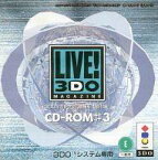 【中古】3DOソフト LIVE! 3DO MAGAZINE #3