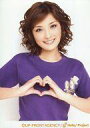 【中古】生写真(ハロプロ)/アイドル/モーニング娘。 モーニング娘。/石川梨華/バストアップ・Tシャツ紫・両手ハート・背景白/公式生写真