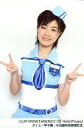 【中古】生写真(ハロプロ)/アイドル/Berryz工房 Berryz工房/清水佐紀/上半身・衣装水色・両手ピース・帽子・ポストカードサイズ/ダイエー甲子園・今池臨時店開催記念