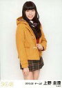 【中古】生写真(AKB48・SKE48)/アイドル/SKE48 上野圭澄/膝上・左手腰・衣装オレンジ/｢2013.02｣公式生写真