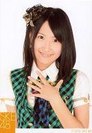 【中古】生写真(AKB48 SKE48)/アイドル/SKE48 内山命/バストアップ 衣装緑黒チェック 左手胸元 2010/公式生写真