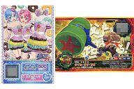 【中古】プリパラ/レア/マイチケ/ワンピース/ポップ/FortuneParty/ローソン プリパラ＆ブキガミキャンペーン P-060 R ：スイーツドーナツドレス