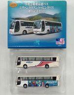 【中古】鉄道模型 1/150 小田急箱根高速バス ヱヴァンゲリヲンラッピングバス 運行記念セット(2台セット) 「ザ・バスコレクション」