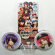 【中古】バッジ・ピンズ(キャラクター) 高杉晋助＆神威 ゲーセン銀魂ァァァランド!! Winter2015 記念缶バッジセット 「銀魂」