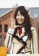 【中古】生写真(AKB48・SKE48)/アイドル/SKE48 桑原みずき/上半身・衣装ベージュ・右手パー/横浜赤レンガ倉庫 握手会会場限定/公式生写真