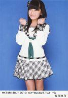 【中古】生写真(AKB48・SKE48)/アイドル/HKT48 岩花詩乃/HKT48×B.L.T.2013 03-BLUE21/021-A