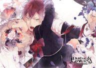 【中古】コースター(キャラクター) 小森ユイ＆逆巻アヤト 〜DIABOLIK LOVERS〜 ペーパーランチョンマット 「オトメイトカフェ×パセラ」 来場者特典