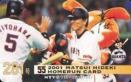 【中古】スポーツ/読売ジャイアンツ/2001 松井秀喜ホームランカード 281号/松井秀喜