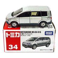 【中古】トミカ 1/65 三菱 デリカ D：5(シルバー/赤箱) 「トミカ No.34」...