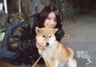 【中古】生写真(乃木坂46)/アイドル/乃木坂46 橋本奈々未/横型・全身・しゃがみ・衣装黒・手前に犬/映画「超能力研究部の3人」 オフショット生写真