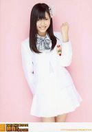 【中古】生写真(AKB48・SKE48)/アイドル/SKE48 山田恵里伽/膝上・衣装白・左手グー・リボン・背景ピンク/DVD「1!2!3!4!ヨロシク!勝負はこれからだ!」特典生写真