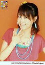 【中古】生写真(ハロプロ)/アイドル/モーニング娘。 モーニング娘。/リンリン/バストアップ・衣装ピンク・右手顎・背景オレンジ・メタリック仕様/モーニング娘。コンサートツアー 2009 秋 NINE SMILE