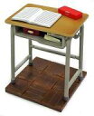 【中古】食玩 トレーディングフィギュア 学校の机(筆箱/赤) 昭和50年代ノスタルジックシリーズ 学校のおもいで2 はりきり新入生篇