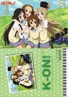 【中古】下敷き [単品] 唯＆澪＆律＆紬(夏制服) B5下敷き ｢けいおん! B5下敷きセット｣