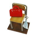 【中古】食玩 トレーディングフィギュア 学校の椅子(習字セット/赤) 昭和50年代ノスタルジックシリーズ 学校のおもいで2 はりきり新入生篇
