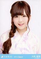 【中古】生写真(乃木坂46)/アイドル/乃木坂46 大和里菜/浴衣・バストアップ/「2014.August」会場限定生写真