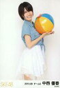 【中古】生写真(AKB48・SKE48)/アイドル/SKE48 中西優香/膝上・ビーチボール/「2013.08」ランダム公式生写真