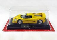 【中古】ミニカー 1/43 FERRARI F50(イエロー) -フェラーリ F50- 「フェラーリコレクション」 第2号付録