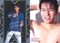 【中古】コレクションカード(男性)/deepトレーディングカード オスカーメンズBOX「平牧仁&長濱慎」 SP16 : 長濱慎/銀箔プリントサイン/deepトレ...