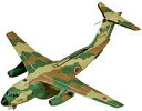 【中古】食玩 プラモデル 3A.航空自衛隊 C-1 通常迷彩 「1/300 日本の航空機コレクション」