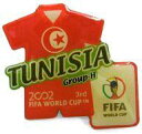 【中古】バッジ・ピンズ(キャラクター) チュニジア 「2002 FIFA WORLD CUP 出場国ピンズコレクション32」
