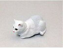 【中古】食玩 トレーディングフィギュア シロ マグ猫 まったりニャンコ編