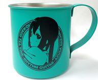 【中古】マグカップ・湯のみ(キャラクター) [単品]中野梓(グリーン) ステンレスマグカップ 「けいおん!! AZUSA OTOMARIセット(梓 お泊りセット)」