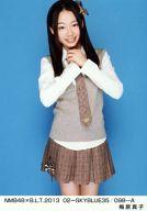 【中古】生写真(AKB48・SKE48)/アイドル/NMB48 梅原真子/NMB48×B.L.T2013 02-SKYBLUE35/098-A