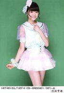 【中古】生写真(AKB48・SKE48)/アイドル/HKT48 穴井千尋/HKT48×B.L.T.2014 03-GREEN01/001-A