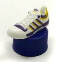 【中古】ペットボトルキャップ No.18 ATTD white×violet×yellow 「PEPSI adidasスニーカーボトルキャップ」 その1