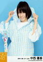 【中古】生写真(AKB48・SKE48)/アイドル/SKE48 中西優香/膝上・両手フード・「2011.06」/SKE48 2011年6月度 個別生写真「コスプ...