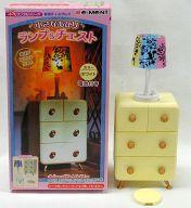 【中古】食玩 トレーディングフィギュア 小さなあかり ランプ＆チェスト(ホワイト) ぷちサンプルシリー..