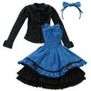 【中古】ドールアクセサリー 48/50cm用 青い月のカノンドレスセット 「Black Raven Clothing」