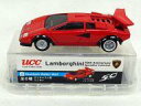 【中古】ミニカー Countach Walter Wolf(レッド) 「ランボルギーニ 50th アニバーサリー スペシャルカーコレクション」 2013年 UCCキャンペーン品