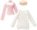 【中古】ドールアクセサリー AZO2用 ケーブルニットワンピ レトロスタイルセット(ホワイト)