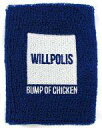 【中古】アクセサリー(非金属)(男性) BUMP OF CHICKEN リストバンド(ブルー) 「BUMP OF CHICKEN TOUR WILLPOLIS 2014」