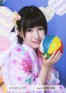 【中古】生写真(AKB48・SKE48)/アイドル/HKT48 朝長美桜/上半身・紙風船・浴衣/2015年7月net Shop限定 個別生写真 July 2015
