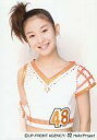 【中古】生写真(ハロプロ)/アイドル/Berryz工房 Berryz工房/菅谷梨沙子/バストアップ・衣装白.オレンジ・顔傾げ・口開け・背景白/公式生写真