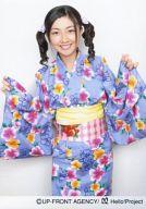 【中古】生写真(ハロプロ)/アイドル/Berryz工房 Berryz工房/熊井友理奈/膝上・衣装紫・花柄の着物・両手上げ・笑顔/公式生写真