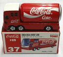 【中古】ミニカー コカ・コーラ イベントカー(レッド/赤箱/中国製/TOMY赤字) 「トミカ No.37」