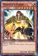 šͷ/SR/Ѹ/Yu-Gi-Oh 2015 Mega-Tins CT12-EN004[SR]Majestys Fiend/Ҹ