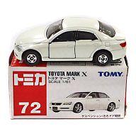 【中古】ミニカー 1/61 トヨタ マークX(ホワイト/赤箱/中国製/TOMY青字) 「トミカ No.72」