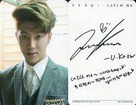 【中古】コレクションカード(男性)/CD「Catch Me」特典トレカ ユンホ/正面向き/CD「Catch Me」特典トレカのサムネイル