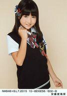 【中古】生写真(AKB48・SKE48)/アイドル/NMB48 安藤愛璃菜/NMB48×B.L.T.2015 10-BEIGE58/602-B