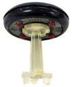 【中古】食玩 トレーディングフィギュア 08 ドーナツ型UFO 「宇宙大作戦チョコベーダー 第1シーズン」