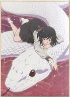 【中古】紙製品(キャラクター) 千石撫子 特製イラスト色紙 「原画集 化物語 KEY ANIMATION NOTE 下巻」 送付遅延お詫び品のサムネイル