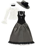 【中古】ドールアクセサリー 48/50cm用 夜想曲(ノクターン)ドレスセット 「Black Raven Clothing」