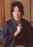 【中古】生写真(男性)/俳優 矢崎広(土方歳三)/上半身・和服グレー・右手前/ミュージカル「薄桜鬼」公式生写真
