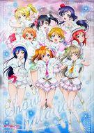 【中古】タペストリー μ’s(Snow halation) B2タペストリー 「ラブライブ!×セガコラボカフェ」 購買部グッズ